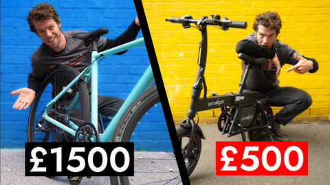 Watch: The problem with cheap e-bikes – £500 vs £1500