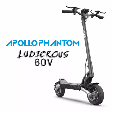 Apollo Apollo Phantom Ludicrous 60v Electric Scooter Commuter/City scooter