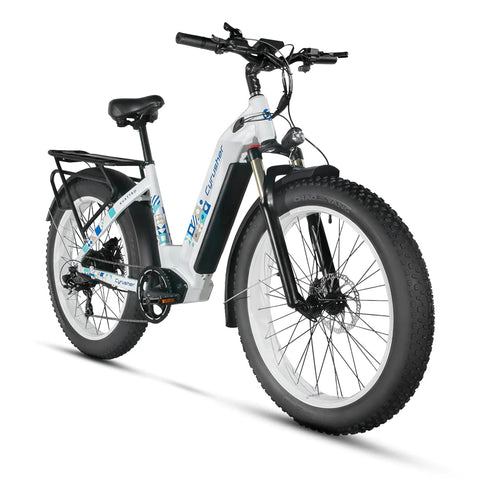 Cyrusher Cyrusher Kuattro Step-through Electric Bike Electric Mountain Bikes