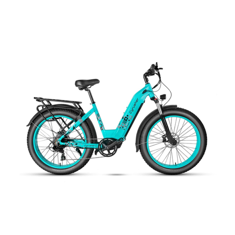 Cyrusher Cyrusher Kuattro Step-through Electric Bike Electric Mountain Bikes