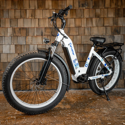 Cyrusher Cyrusher Kuattro Step-Through Electric Bike (Ex-Display) - Collection Only Electric Mountain Bikes