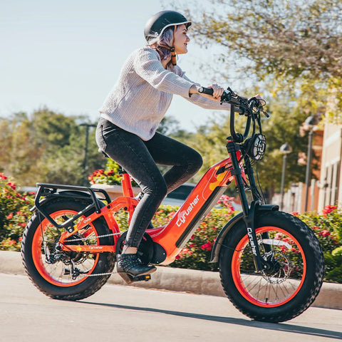 Cyrusher Cyrusher Ovia Step-through E-Bike Electric Mountain Bikes