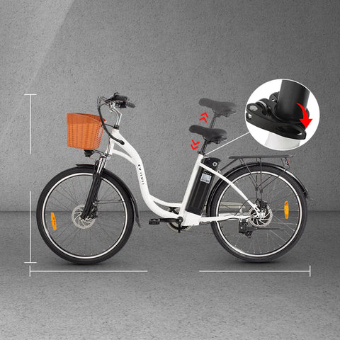 DYU DYU C6 12.5AH 26 Inch Electric Bike e-bike
