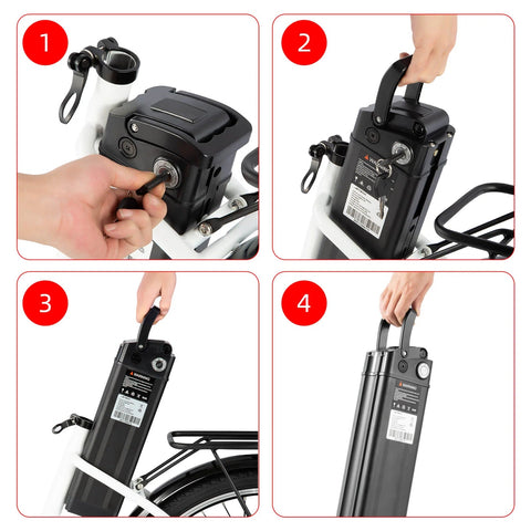 DYU DYU C6 12.5AH 26 Inch Electric Bike e-bike