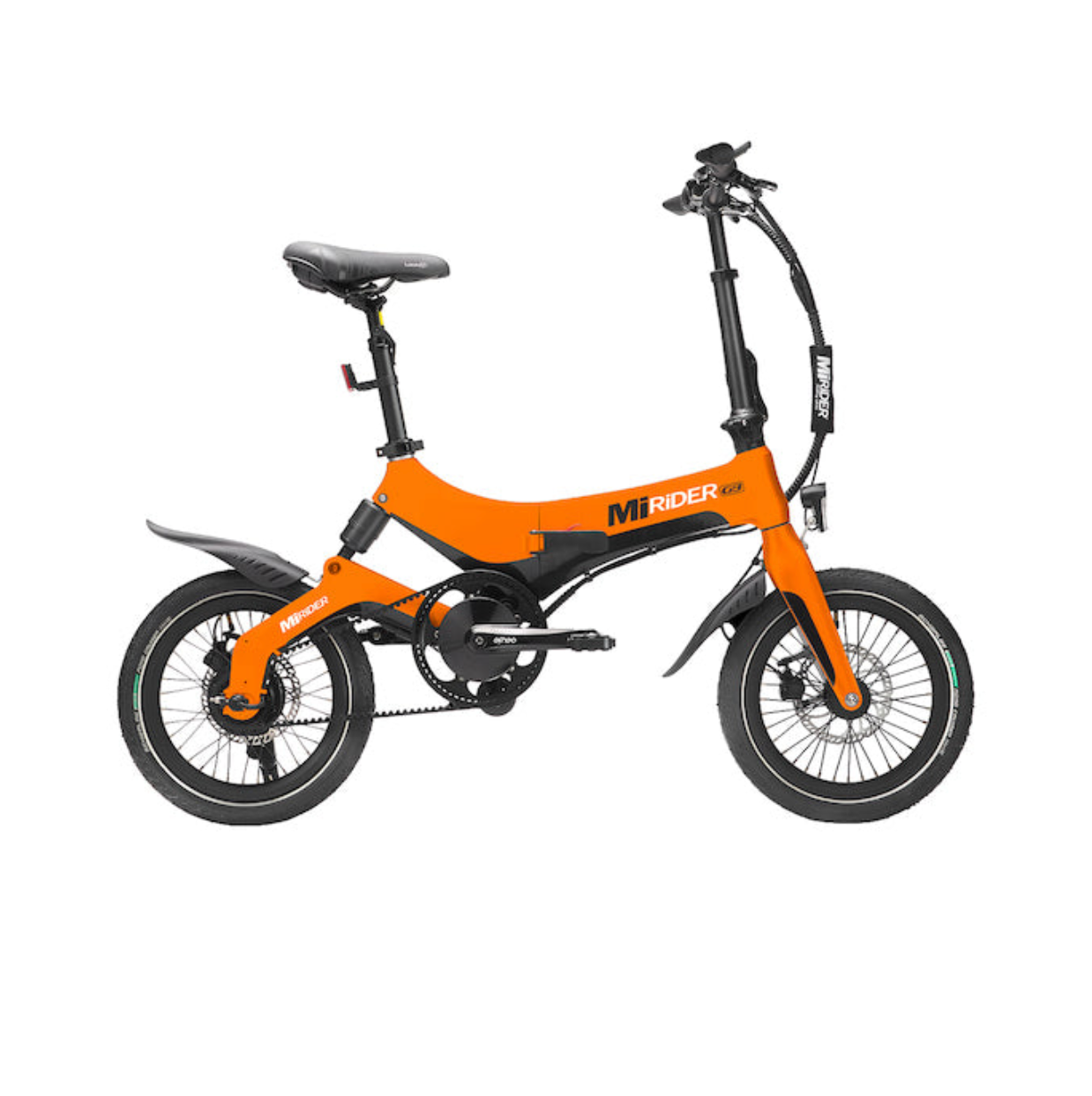 motorized folding bicycle