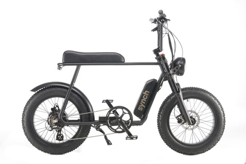 Synch Synch Super Monkey fat-tyre electric bike (750W) Electric Bikes with Fat Tyres