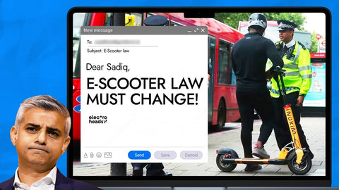 Watch: I asked the mayor of London to legalise Electric Scooters