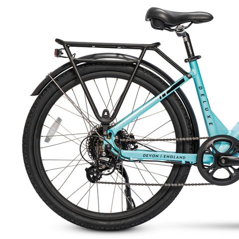 deluxe electric bicycle Ampere Deluxe Step Through Electric Bike 26" – Electroheads Media Ltd