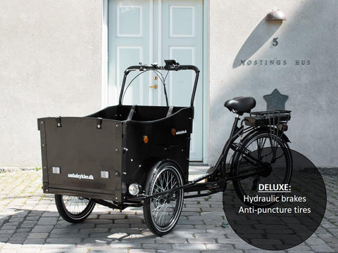 AM Cargo AM Cargo Deluxe E-Cargo Electric Trike Electric Cargo Bikes