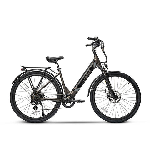 ampere electric bicycle Ampere Deluxe 700C Step Through Electric Bike – Electroheads Media Ltd