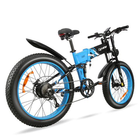 Cyrusher Cyrusher Bandit Folding Electric Bike Electric Mountain Bikes