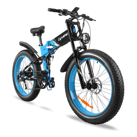 Cyrusher Cyrusher Bandit Folding Electric Bike Electric Mountain Bikes