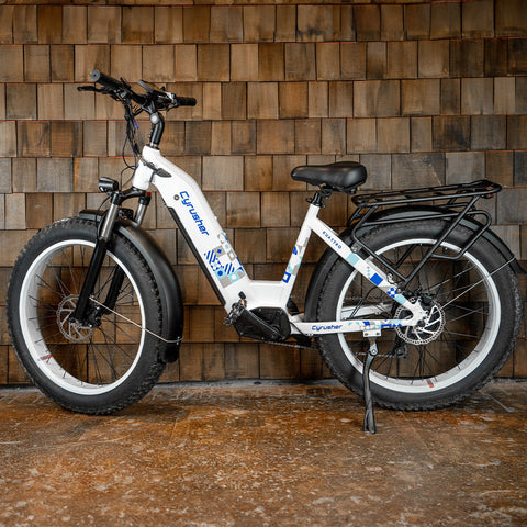 Cyrusher Cyrusher Kuattro Step-Through Electric Bike (Ex-Display) - Collection Only Electric Mountain Bikes