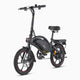 DYU DYU D16 16 Inch Full Folding Electric Bike Electric Folding Bikes