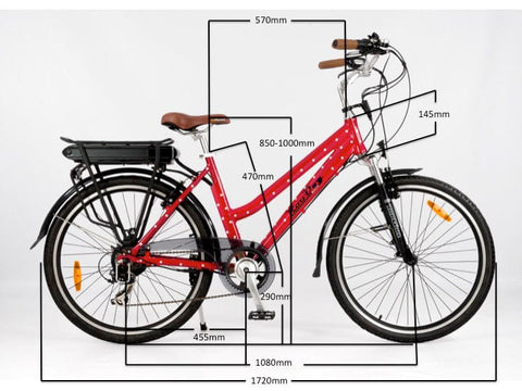 Roodog Roodog Polka Dot Electric Road Bikes