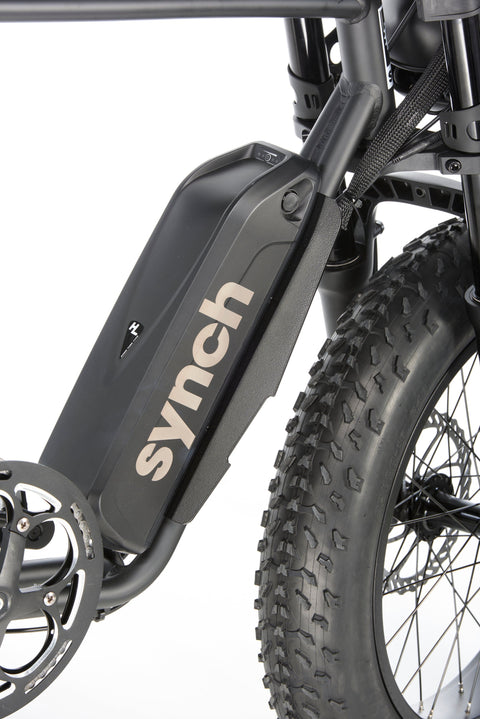 Synch Synch Longtail Monkey fat-tyre electric bike (750W) Electric Bikes with Fat Tyres