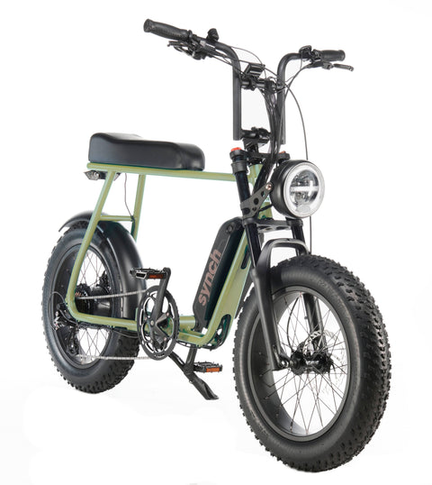 Synch Synch Super Monkey fat-tyre electric bike (750W) Electric Bikes with Fat Tyres